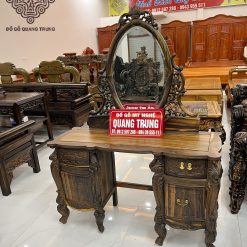 Bàn phấn gỗ mun dài 1m2 sâu 45 cao 1m6